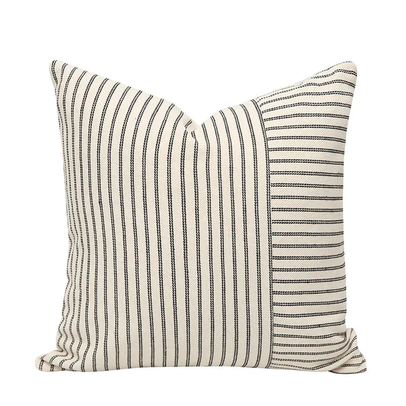 Striped Throw Pillow Cover, Modern Decorative Cushion Cover for Sofa & Home Decor 3