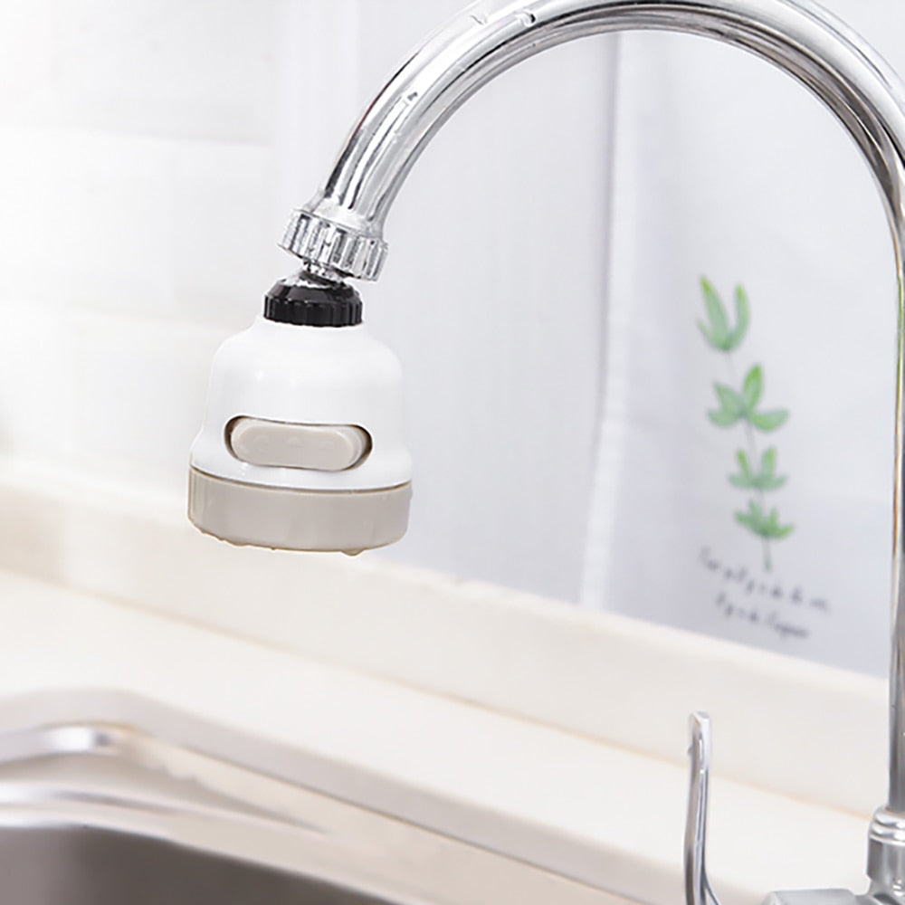 Universal faucet aerator with three spray modes