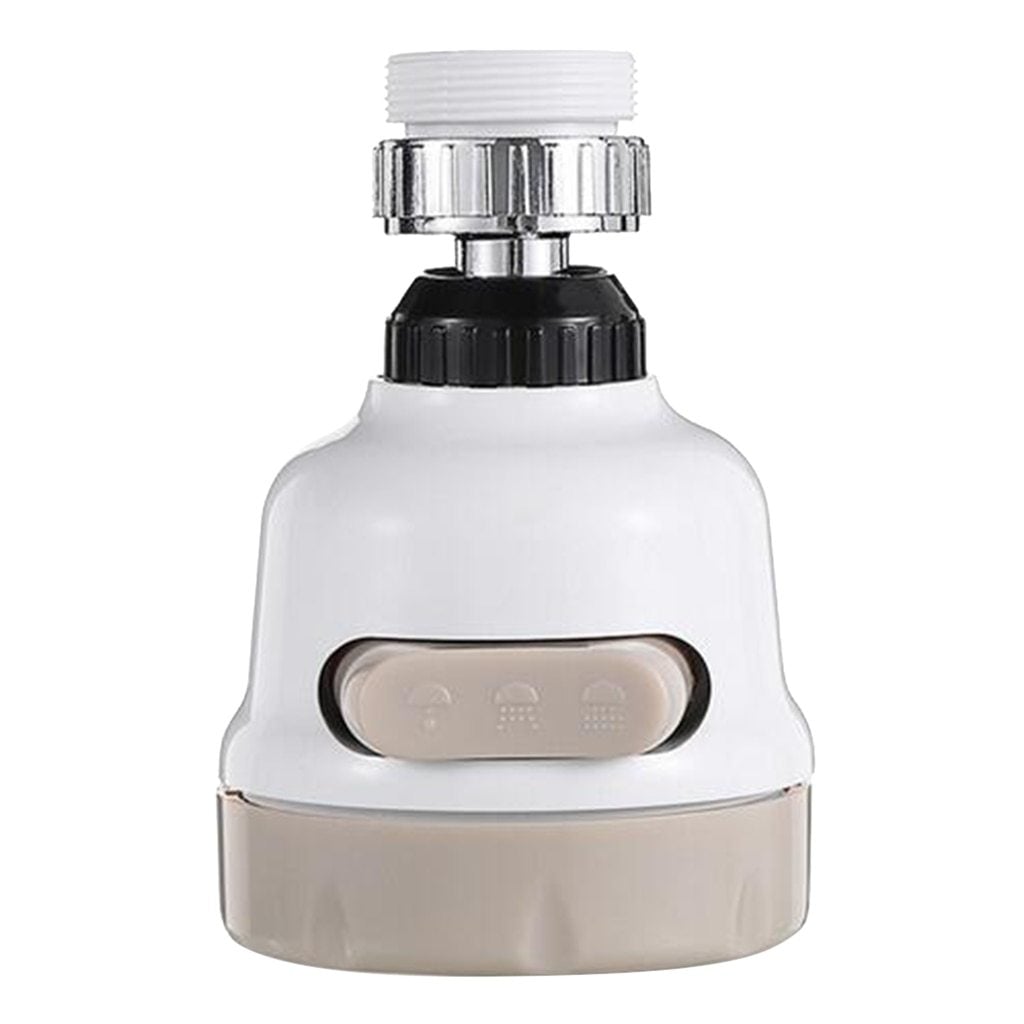 3-mode kitchen faucet aerator with 360 degree swivel head