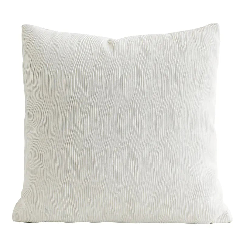 Modern geometric cushion with soft imitation silk cotton filling for sofa and bed. Style 4A