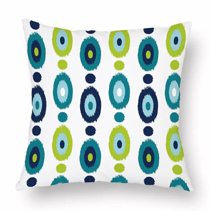 Soft velvet feel cushion covers 18x18 inches with concealed zipper in modern designer pattern, cosy flannelette throw pillow case for sofa bed and couch home decor. Style 6A