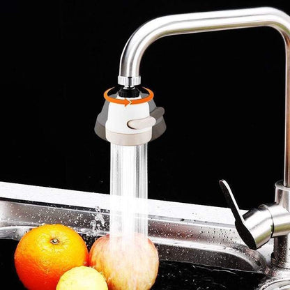 Universal faucet aerator with three spray modes