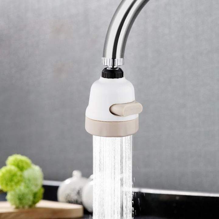 Water saving faucet spray attachment for kitchen sink